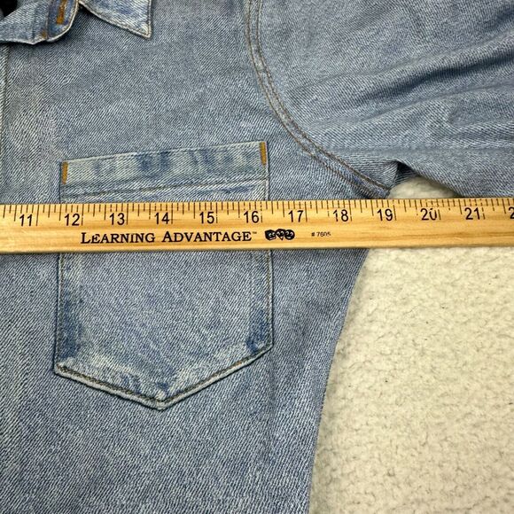 rag & bone Light Blue Denim Mini Dress - Picture 6 of 14